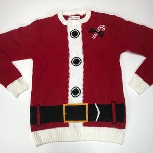 Ugly Christmas Fleece Sweater Womens Santa Claus